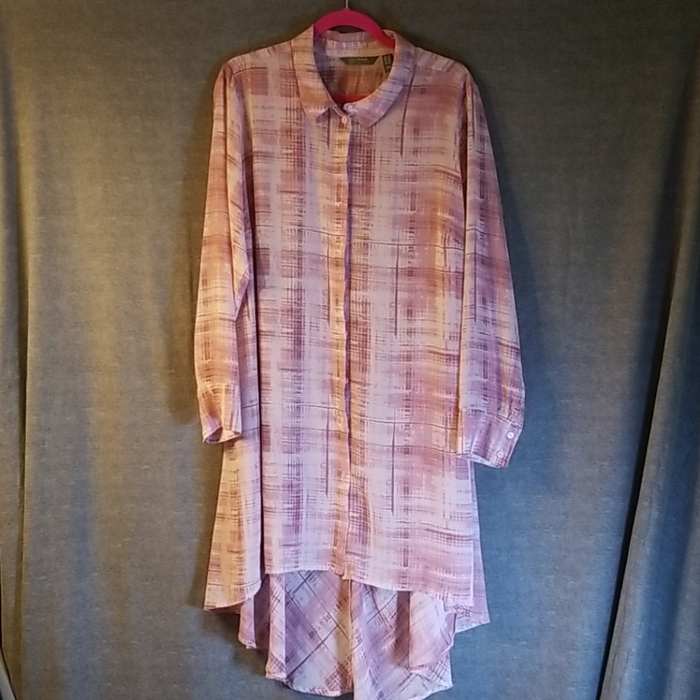 Lisa Rinna Collection Size 1X long top